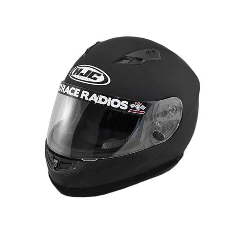 Pci Race Radios Hjc Cs-R3 Dot X-Small Black Helmet 1