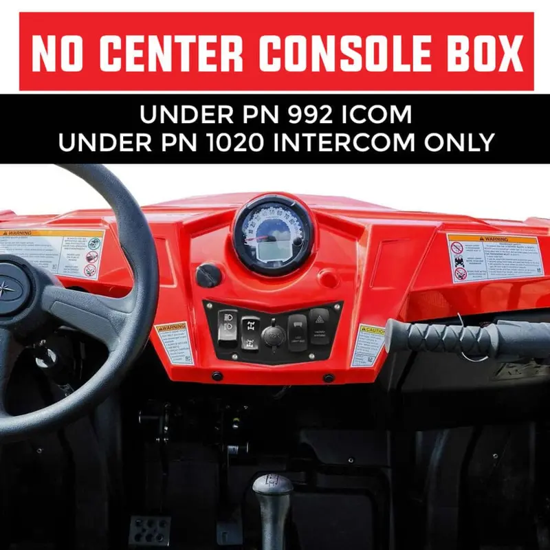 Pci Race Radios Polaris Rzr Under No Box Intercom Bracket 2