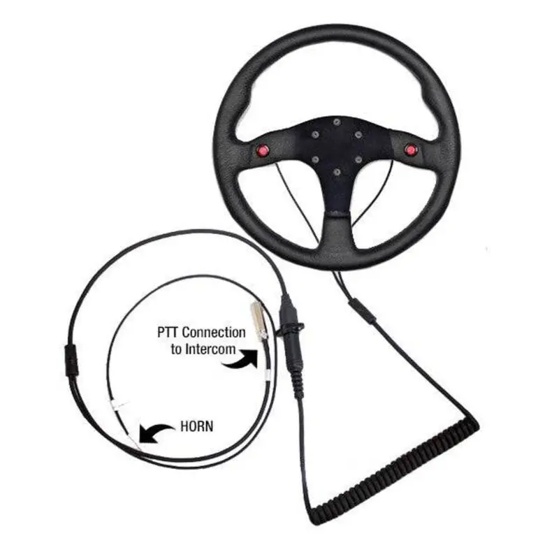 Pci Race Radios Ptt Quick Disconnect Steering Wheel Two Wires 1
