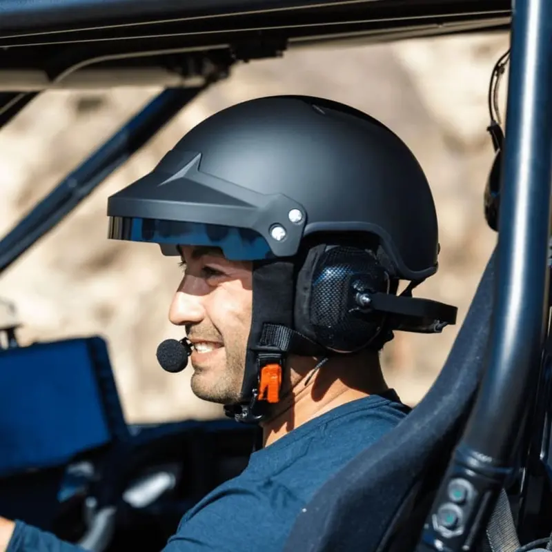 Pci Race Radios Pyrotect Crew Dot Helmet 2
