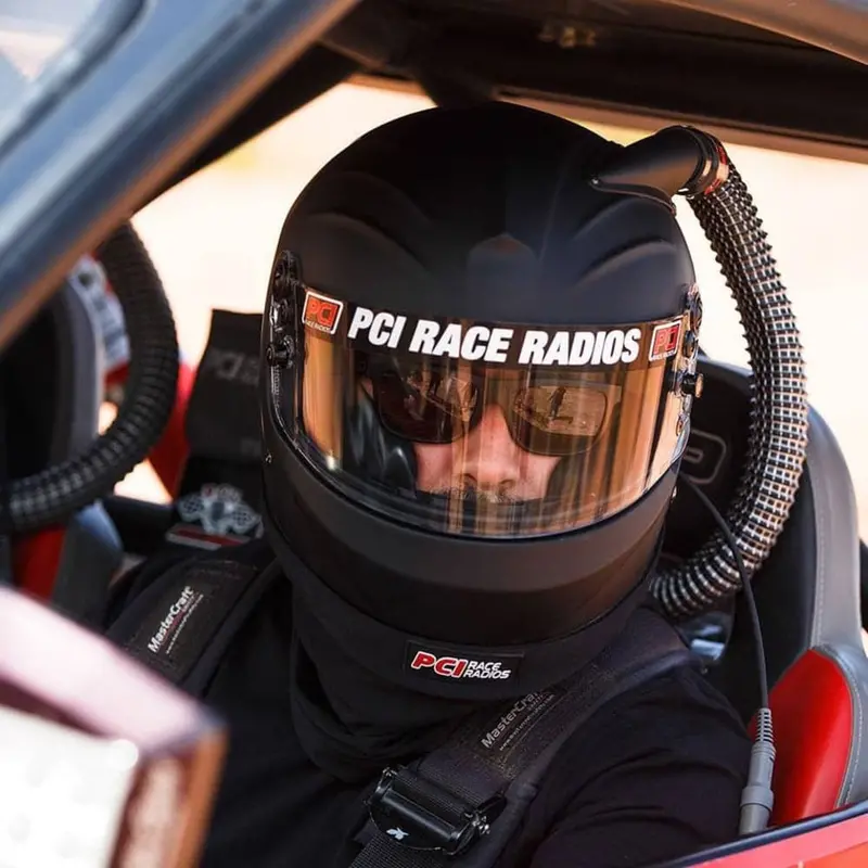 Pci Race Radios Pyrotect Sportmax Dot Midair Helmet 5