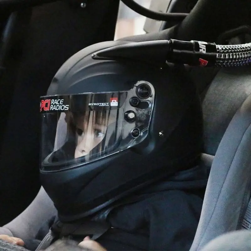 Pci Race Radios Pyrotect Sportmax Dot Midair Helmet 7