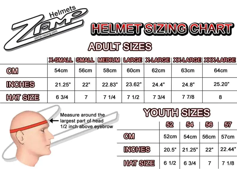 Pci Race Radios Zamp Rz-42Y Cmr2016 Youth Helmet 7