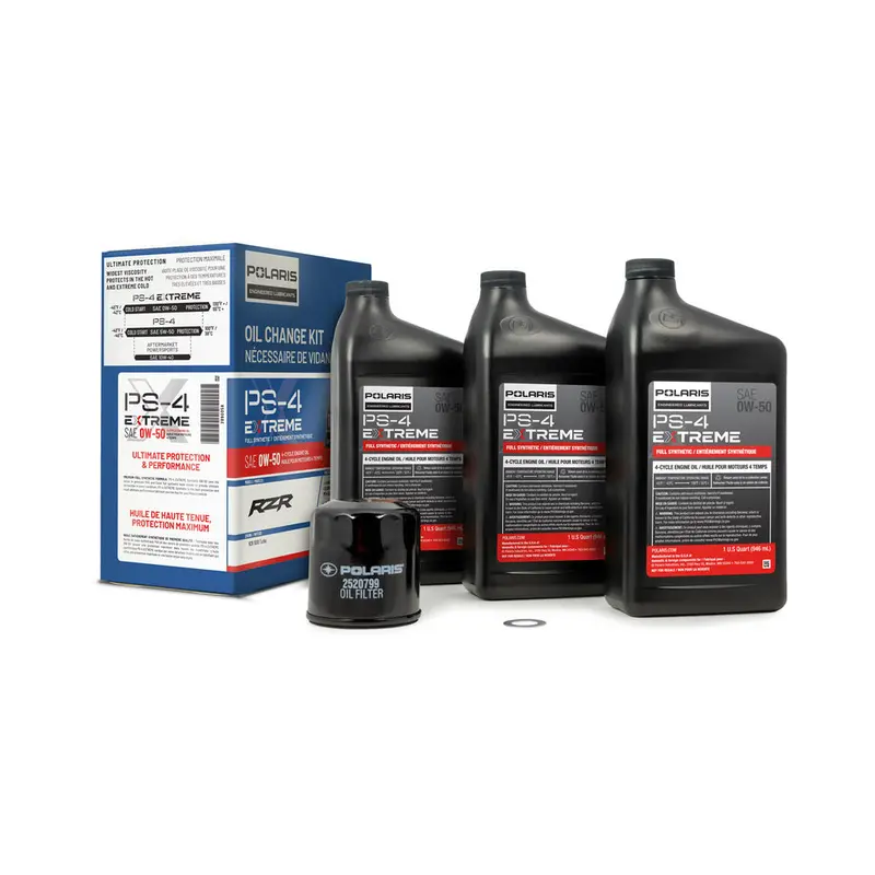 Polaris Full Synthetic 3 Quarts Oil Change Kit 1