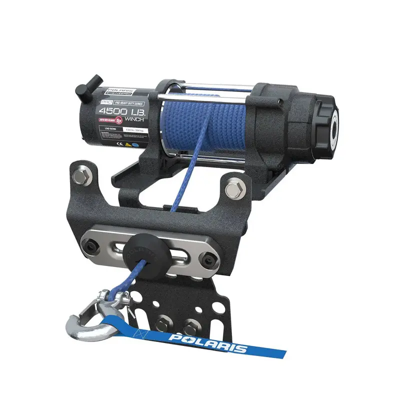 Polaris General 1000 Pro Hd 4500 Lb. Winch With Rapid Rope Recovery 1