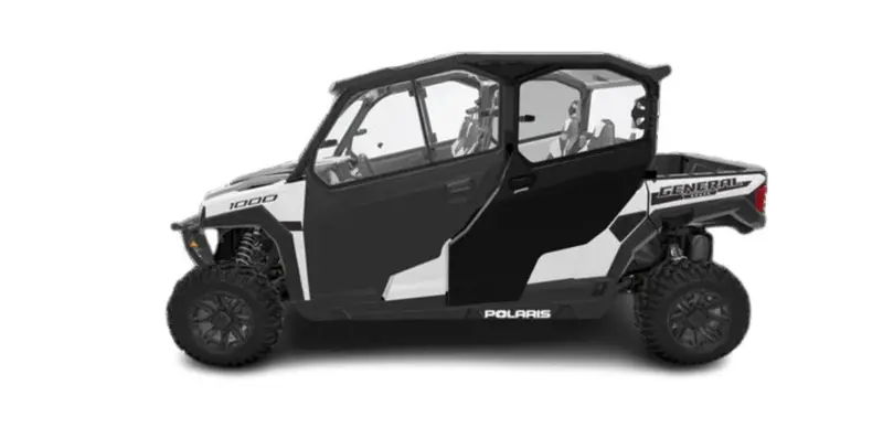 Polaris General Hinged Window Premium Rear Full Doors - Poly Set Of 2 1