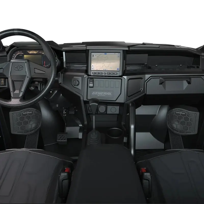 Polaris General Ride Command Rockford Fosgate Stage 4 Rear Speakers & Audio Kit 2