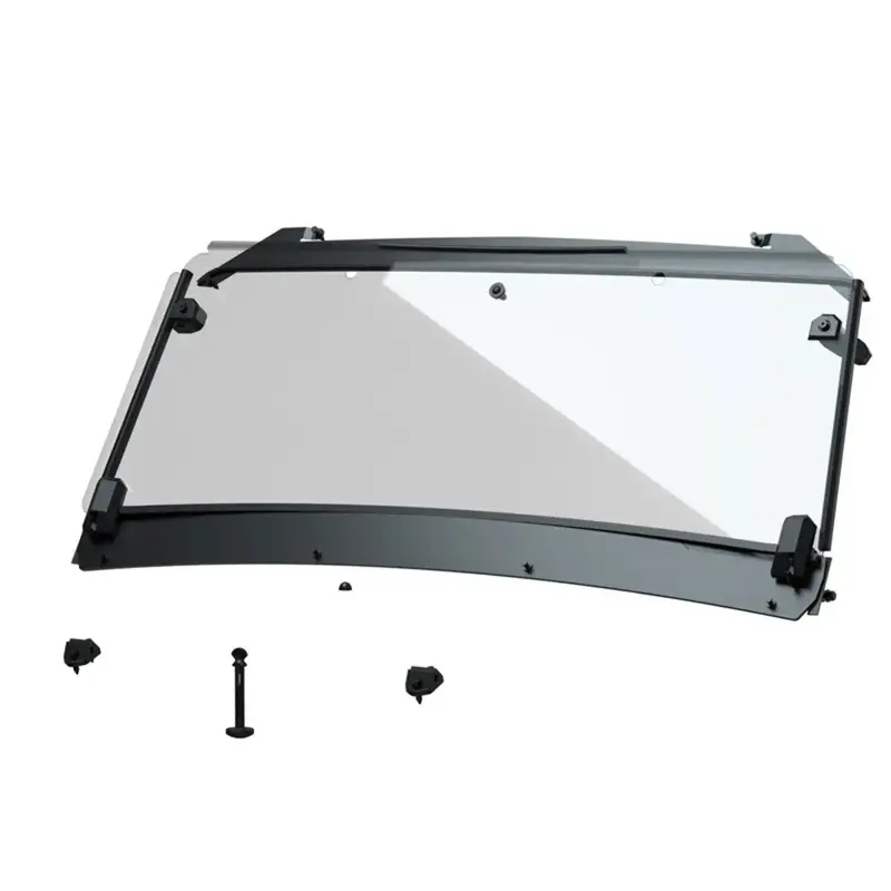 Polaris General Xp 1000 Flip-Down Windshield - Poly 1