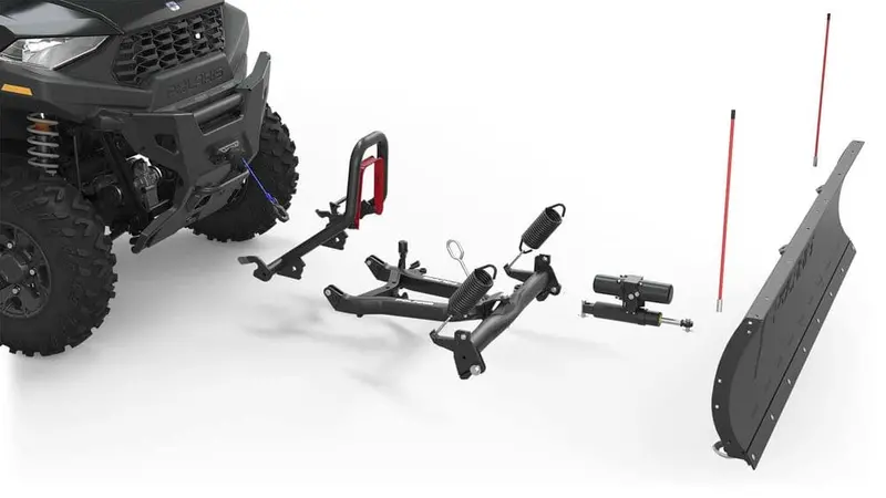 Polaris Glacier Pro Hd Plow System With Hydraulics 2