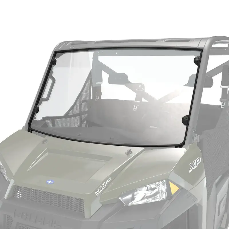 Polaris Lock & Ride Full Windshield - Hard Coat Poly 1