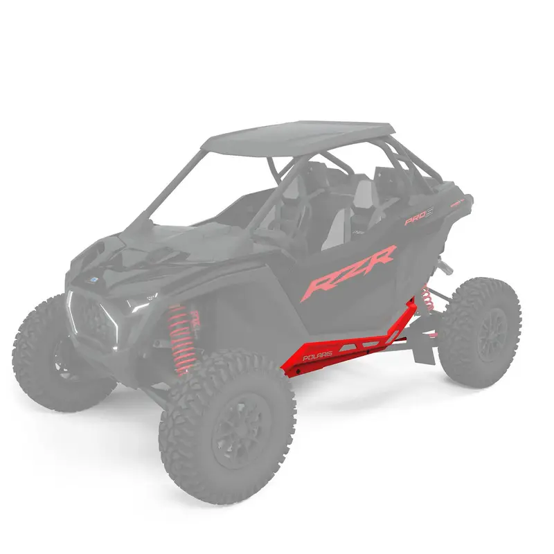 Polaris Low Profile Rock Sliders - 2 Seat 1