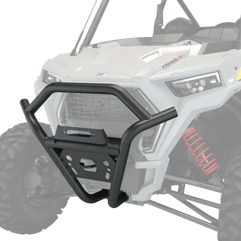 Polaris Matte Black Front Winch Bumper 1
