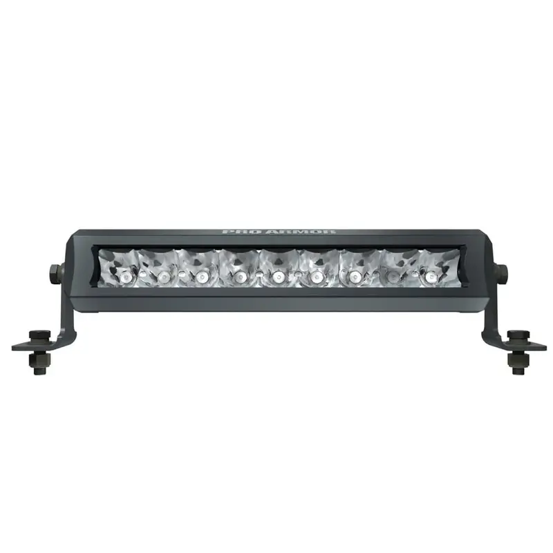 Polaris Pro Armor 11" Single-Row Led Spot Light Bar - White 1