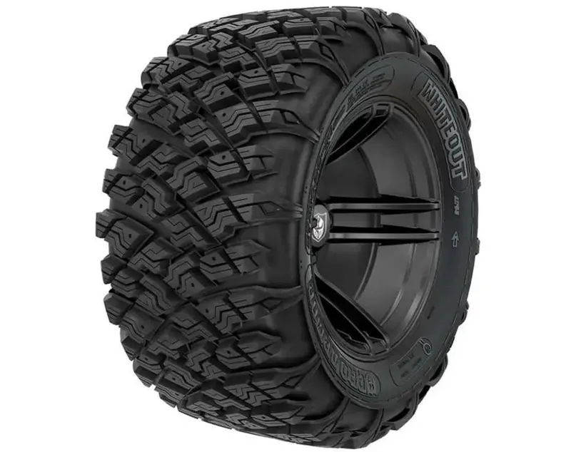 Polaris Pro Armor 5101 Whiteout 30" X 15" R15 Wheel & Tire Set - Matte Black 1