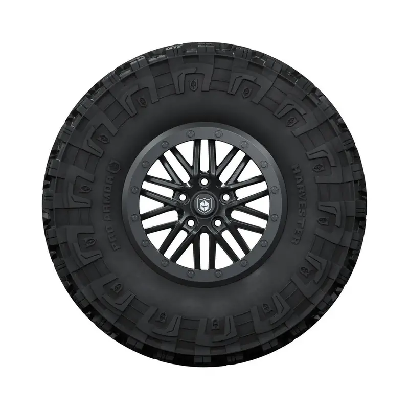 Polaris Pro Armor 5302 Beadlock & Harvester 32" × 10" R15 Wheel & Tire Set - Matte Black 2