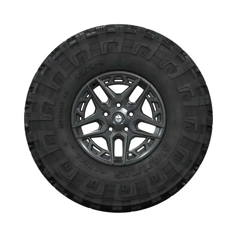 Polaris Pro Armor 5306 & Harvester 32" × 10" R15 Wheel & Tire Set - Matte Black 2