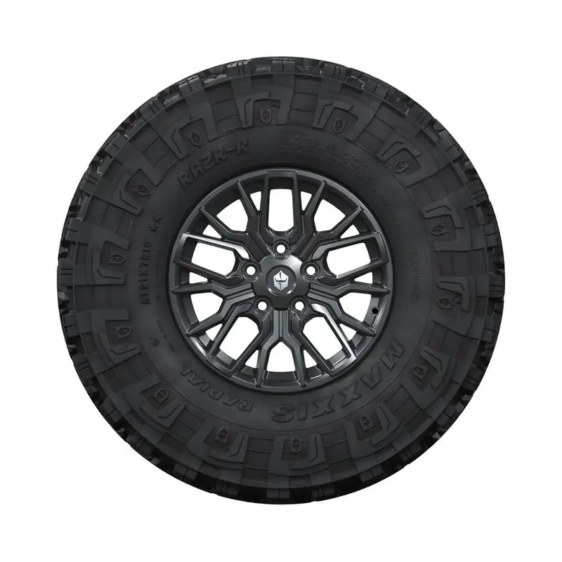 Polaris Pro Armor 5307 & Harvester 32" × 10" R15 Wheel & Tire Set - Matte Black 2