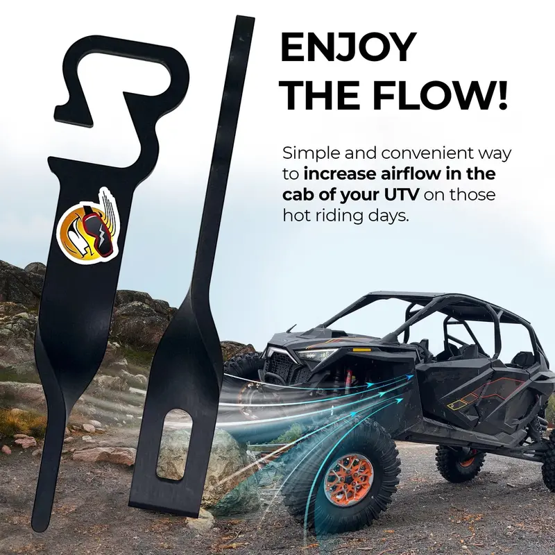 Polaris Pro Xp / R / Turbo R Easy Cool Utv Door Latches 1