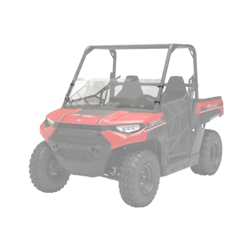 Polaris Ranger 150 Half Windshield - Poly 2