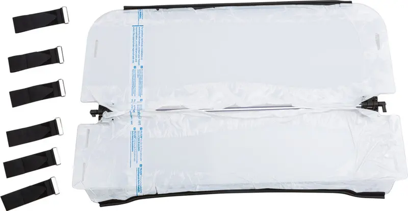 Polaris Ranger 900 Open Trail Folding Windshield - 63-5123 2