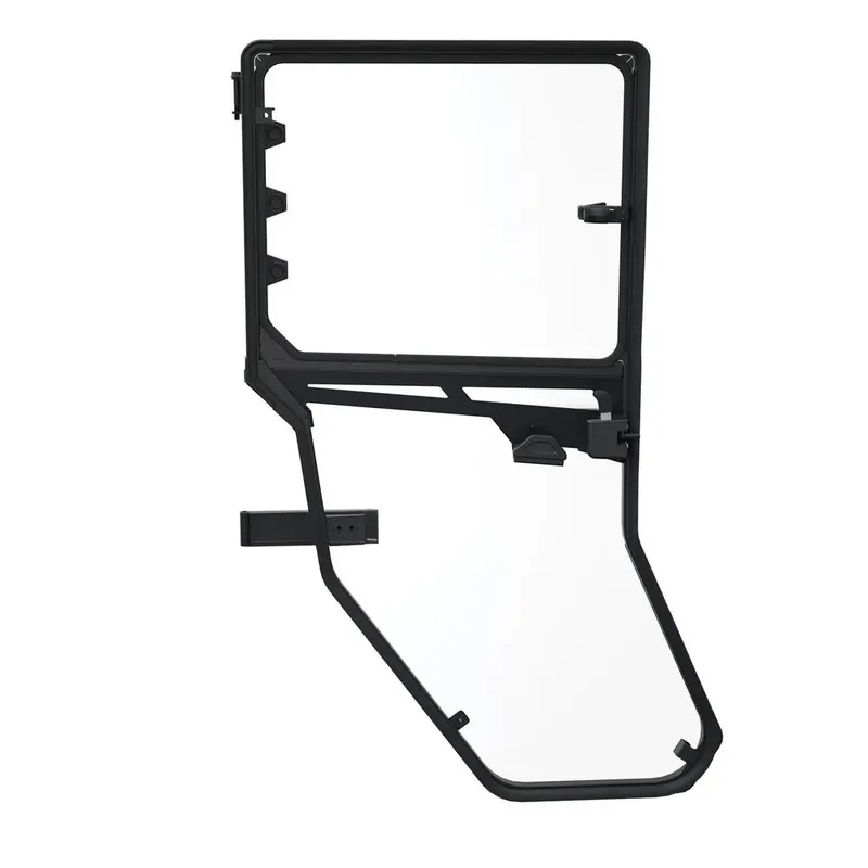 Polaris Ranger Crew Xp 1000 Hinged Window Poly Rear Clearview Doors - Set Of 2 2