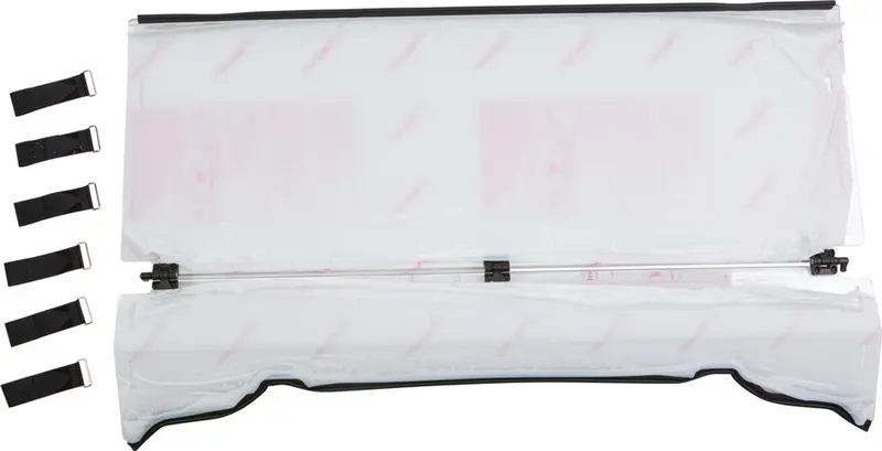 Polaris Ranger Open Trail Folding Windshield - 63-5121 1