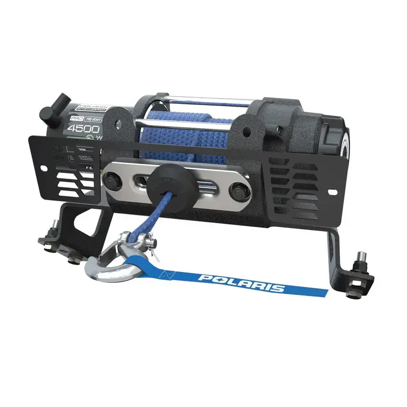 Polaris Ranger Pro Hd 4500 Lb. Winch With Rapid Rope Recovery 1