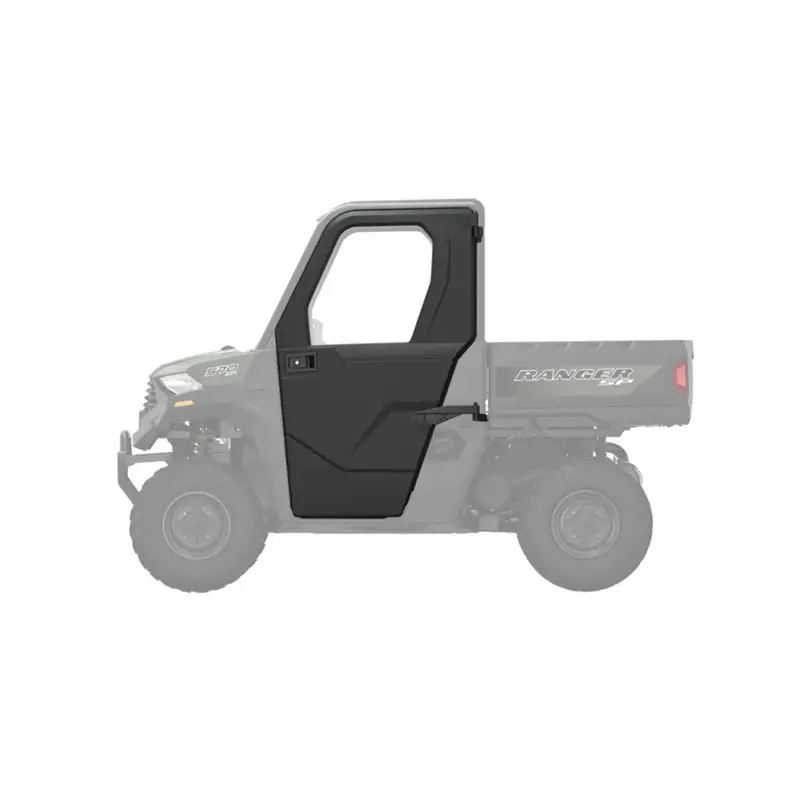 Polaris Ranger Sp 570 Poly Front Door Set With Manual Windows - Black 1