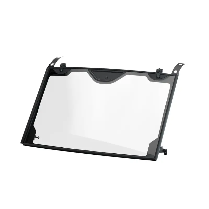 Polaris Ranger Sp 570 Pro Shield Full Glass Windshield - Clear 1