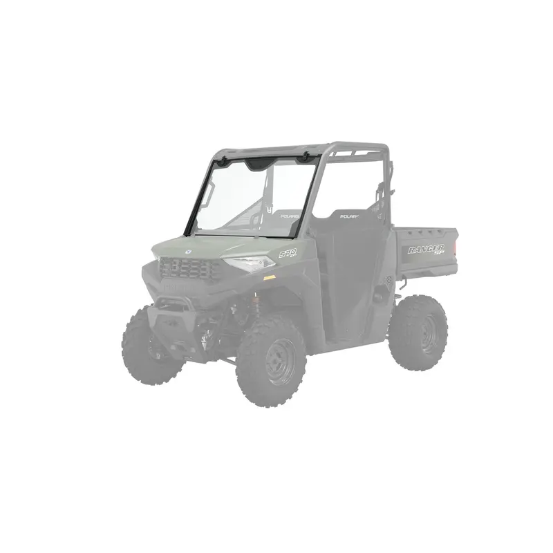 Polaris Ranger Sp 570 Pro Shield Full Glass Windshield - Clear 2