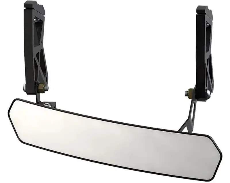 Polaris Ranger Wide Angle Rear View Mirror - Frame Mounted 1