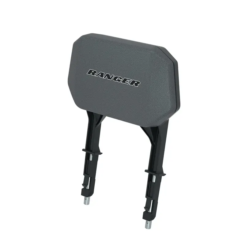 Polaris Ranger Xd 1500 Black / Silver Front Seat Headrest 1