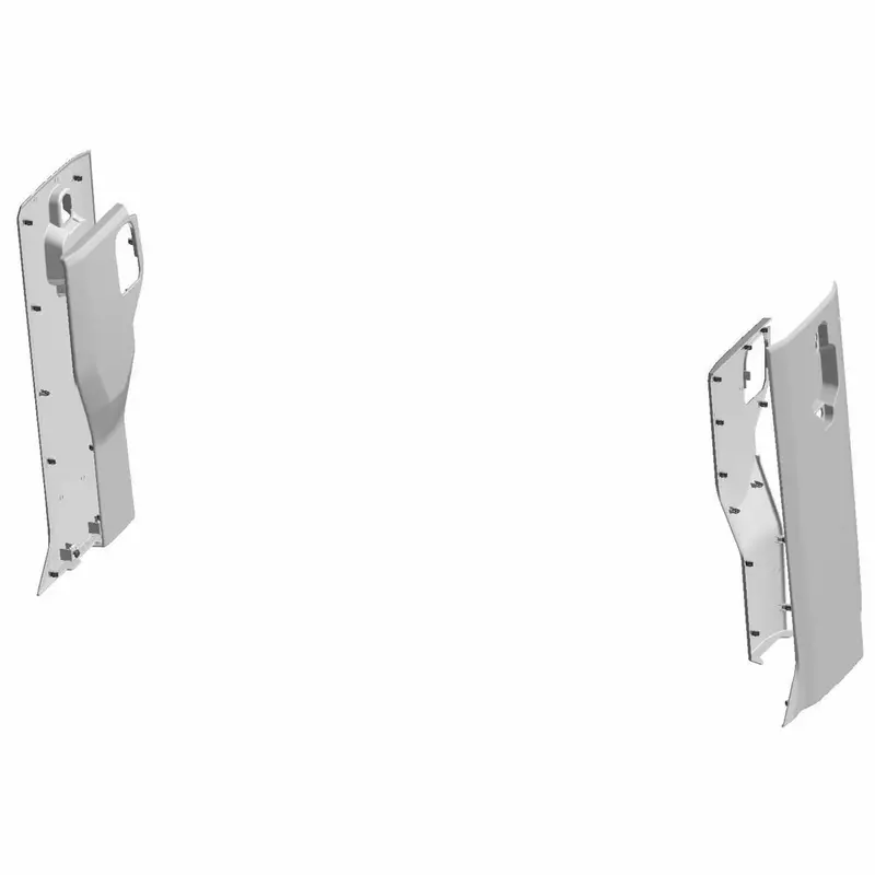 Polaris Ranger Xd 1500/Crew Rear Exterior Accent Door Panel - Set Of 2 1