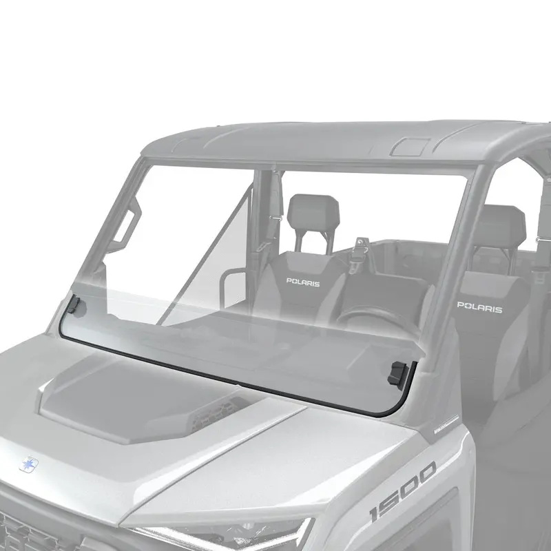 Polaris Ranger Xd 1500 Lock & Ride Half Windshield - Hard Coat Poly 2