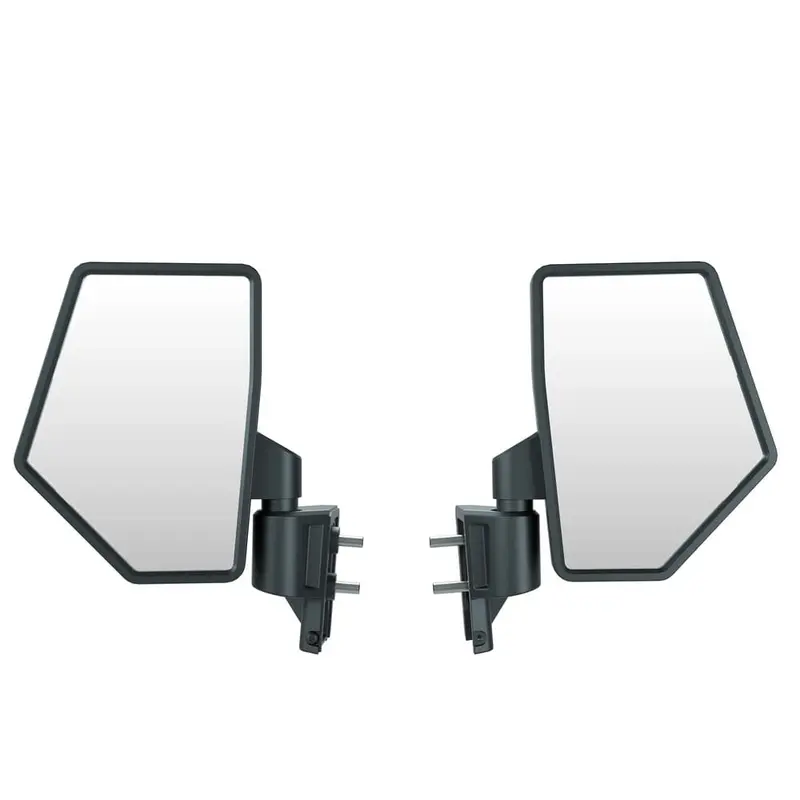 Polaris Ranger Xd 1500 Side View Adjustable Folding Mirrors Door Mounted - Set Of 2 1