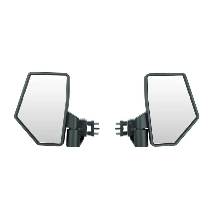 Polaris Ranger Xd 1500 Side View Adjustable Folding Mirrors Rops Mounted - Set Of 2 1