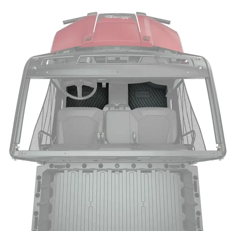 Polaris Ranger Xp 1000 Floor Mats - 3 Seat 1