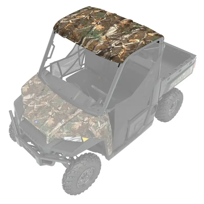 Polaris Ranger Xp 1000 Pursuit Camo Poly 3-Seat Premium Roof With Liner & Lock & Ride Technology 1