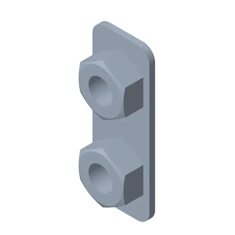 Polaris Ranger Xp 900/Crew Door Hinge Plate 1