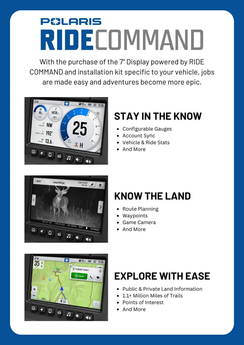 Polaris Ride Command + 250K Connected Vehicle Plug-In 2