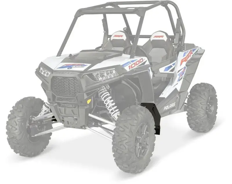 Polaris Rzr Front Mud Flaps - Black 1