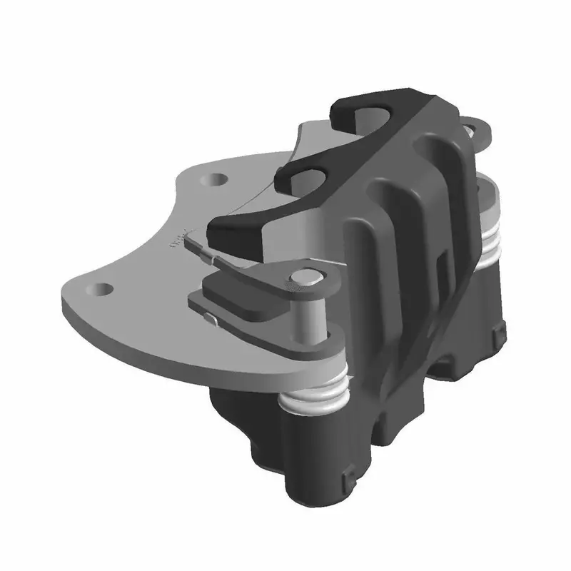 Polaris Rzr Left Hand Double Grooved Brake Caliper Assembly 2