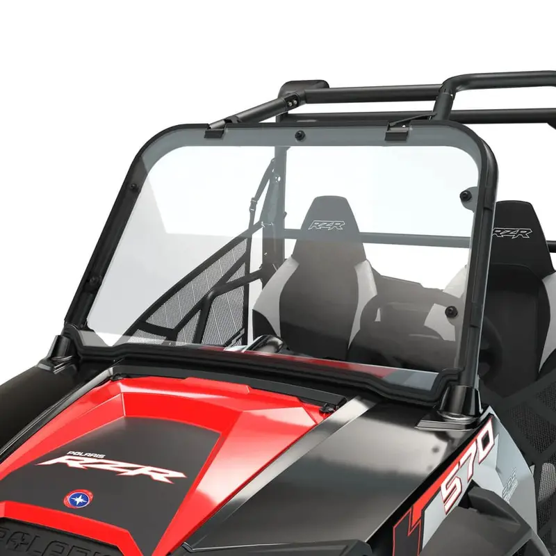 Polaris Rzr Lock & Ride Full Windshield - Poly 2