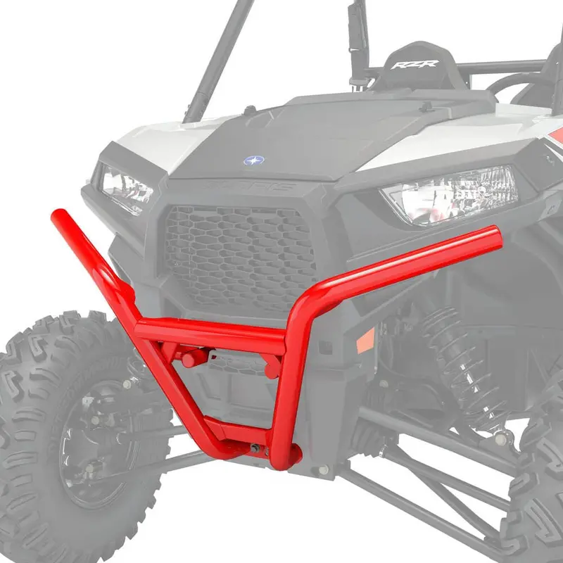 Polaris Rzr Low Profile Front Bumper - Indy Red 1