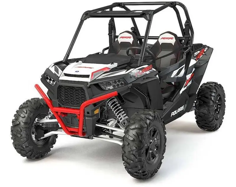 Polaris Rzr Low Profile Front Bumper - Indy Red 2