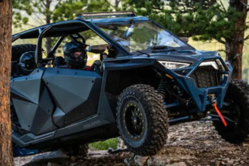 Polaris Rzr Pro R 4 Front & Rear Aluminum Lower Doors - Set Of 2 2