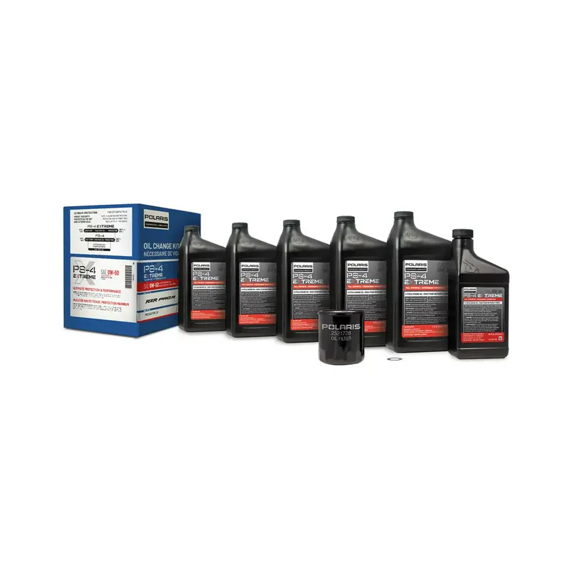 Polaris Rzr Pro R Extreme Full Synthetic Oil Change Kit 1