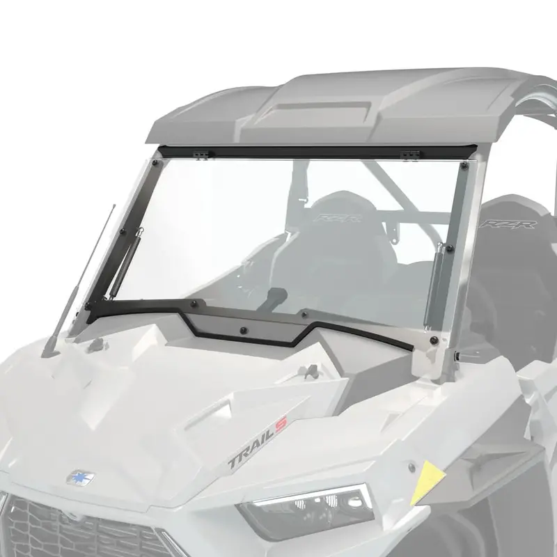Polaris Rzr Trail S 1000 Tip Out Windshield - Hard Coat Poly 1