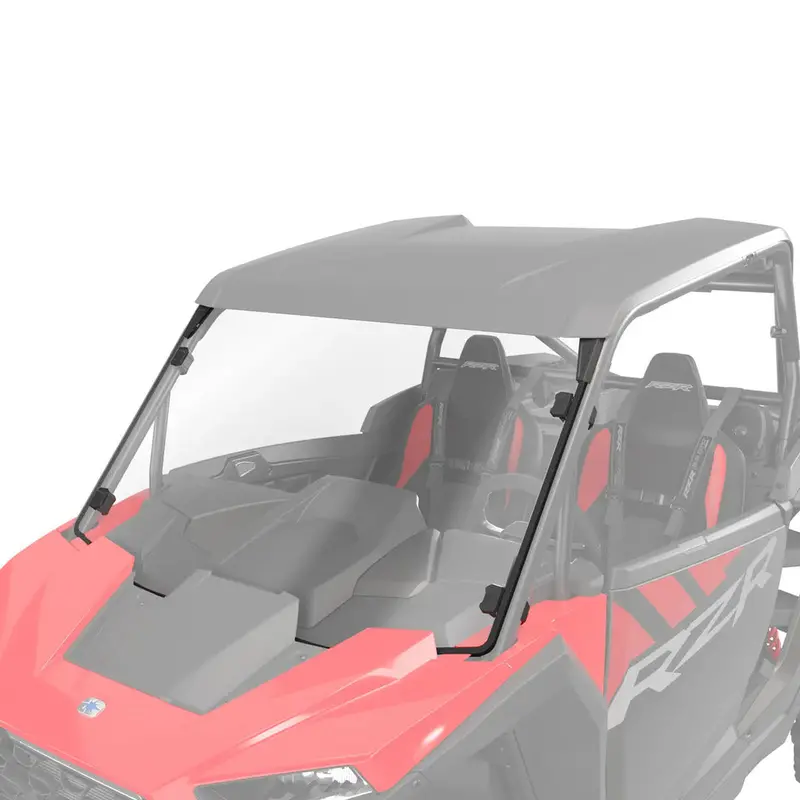 Polaris Rzr Xp 1000 Lock & Ride Full Windshield - Hard Coat Poly 2