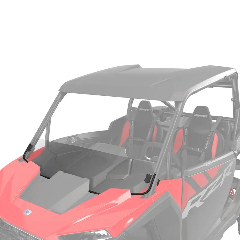 Polaris Rzr Xp 1000 Lock & Ride Half Windshield - Hard Coat Poly 2